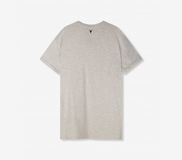 A print T-shirt dress-0003