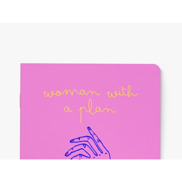 Notebook – Woman with a plan  - Afbeelding 2
