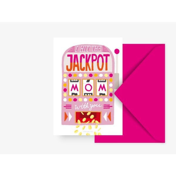 I hit the jackpot mom with you – kaart
